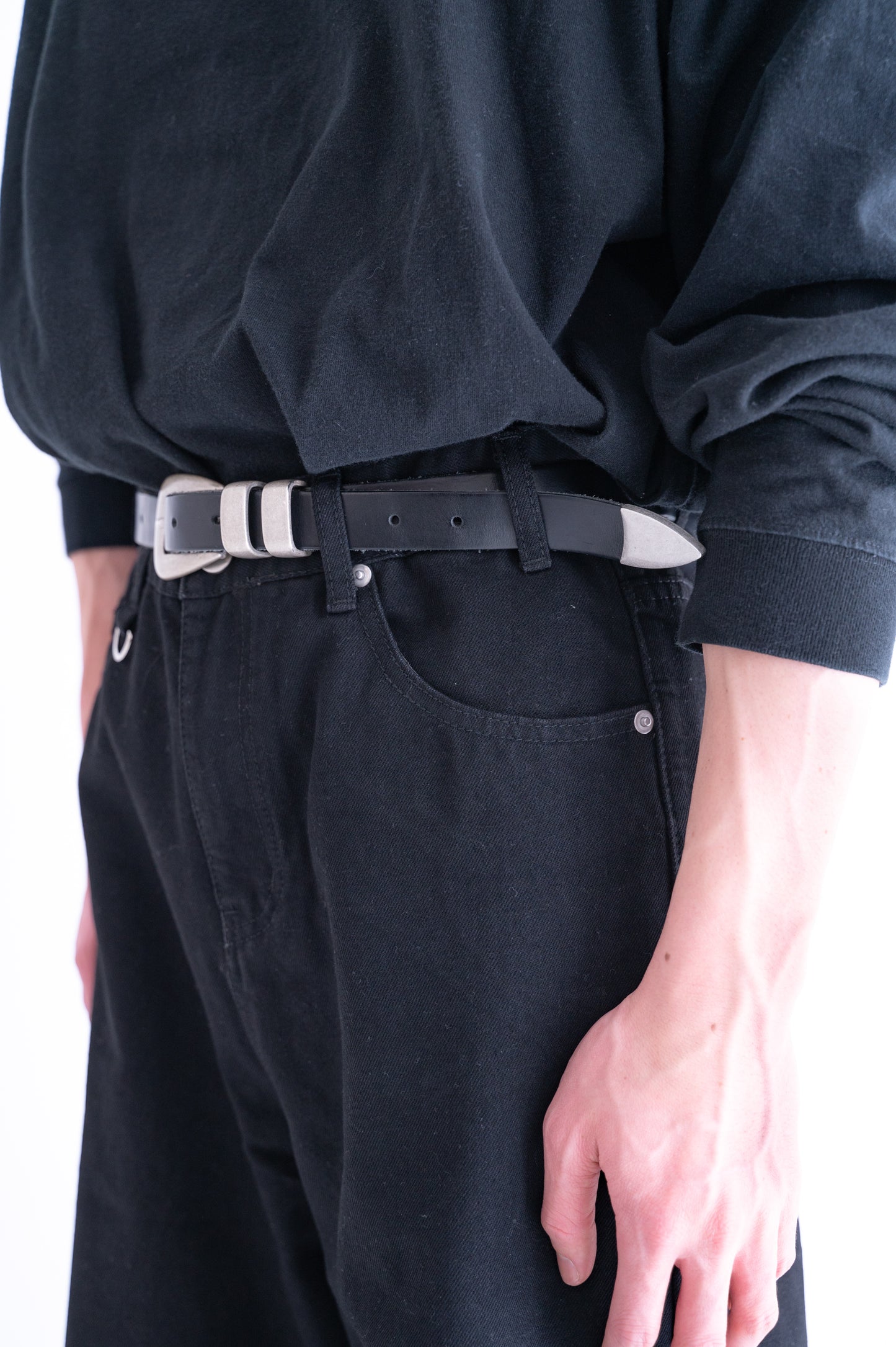 Black Baggy Denim
