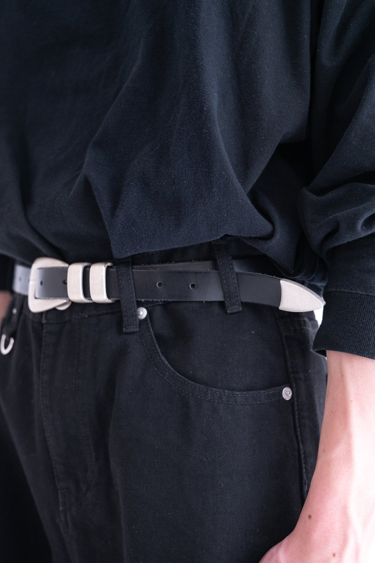 Black Baggy Denim