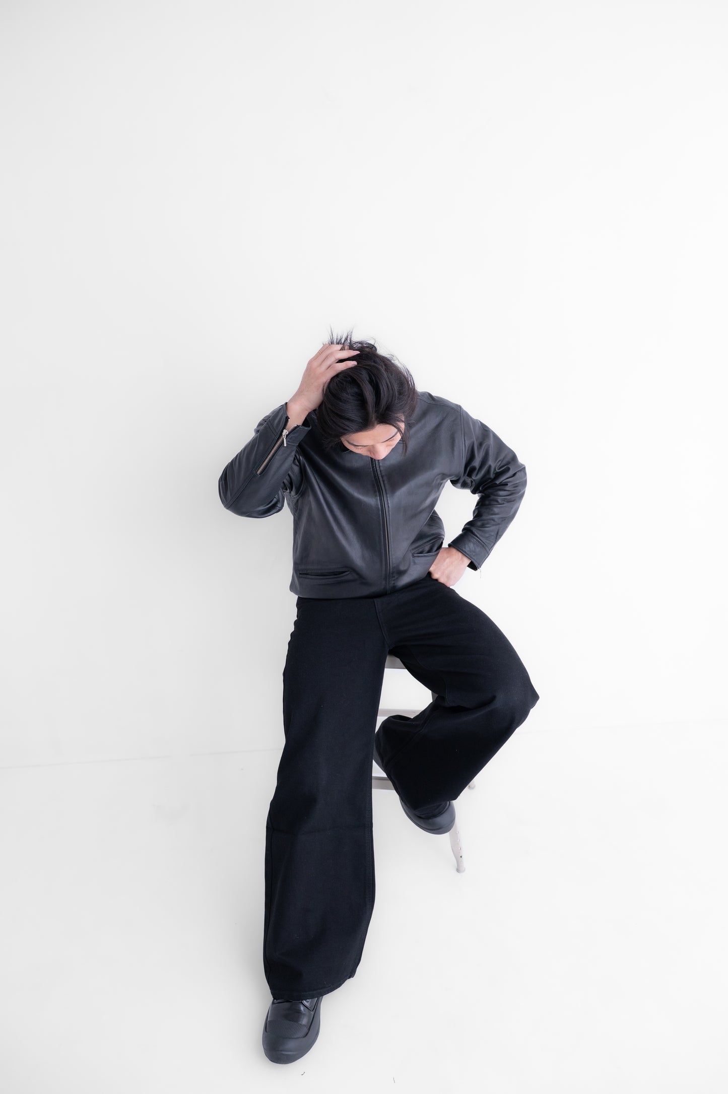 Black Baggy Denim
