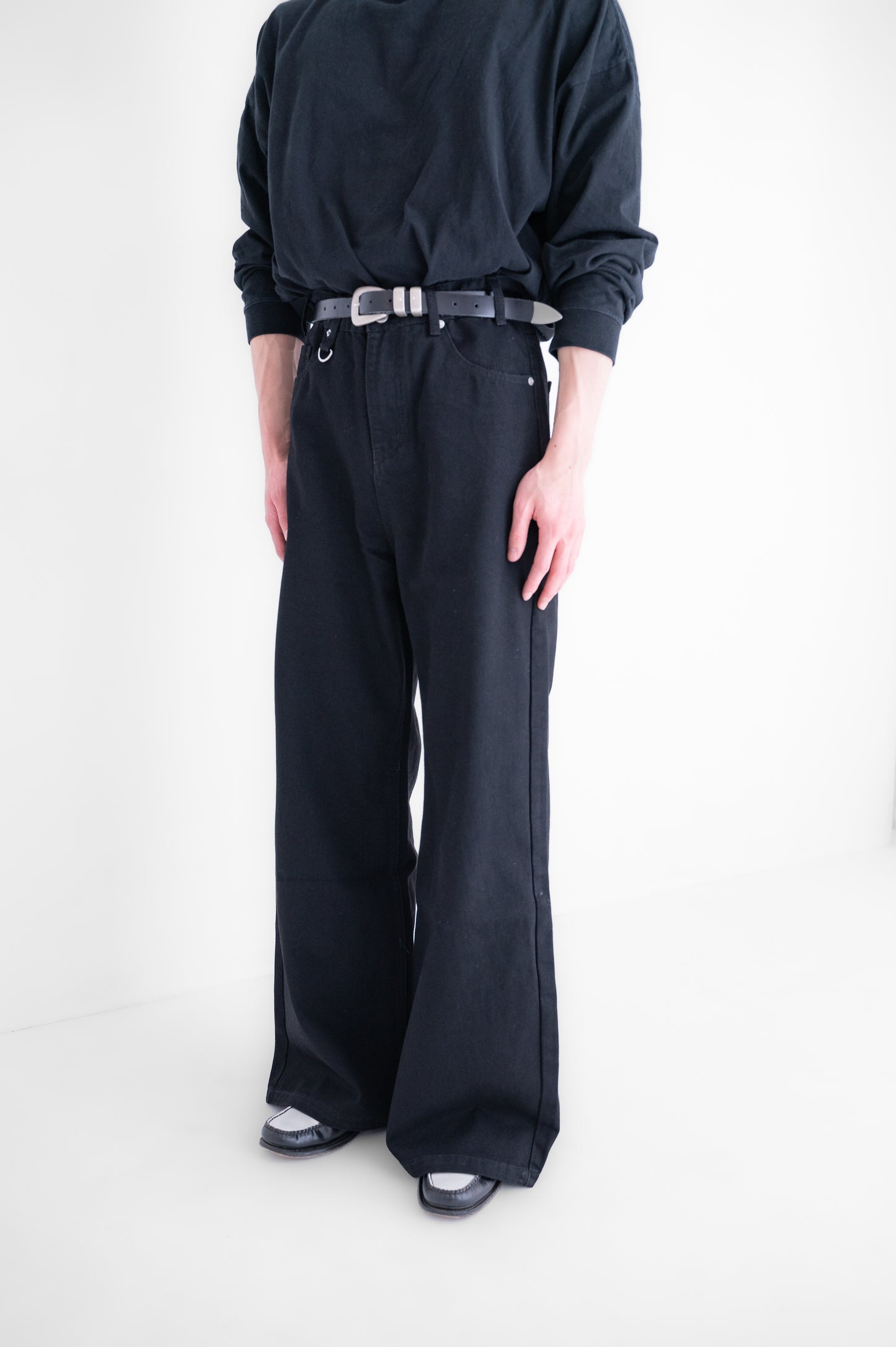 Black Baggy Denim