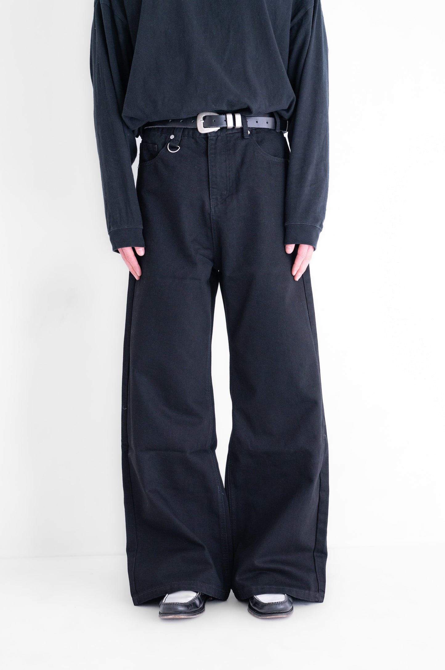 Black Baggy Denim