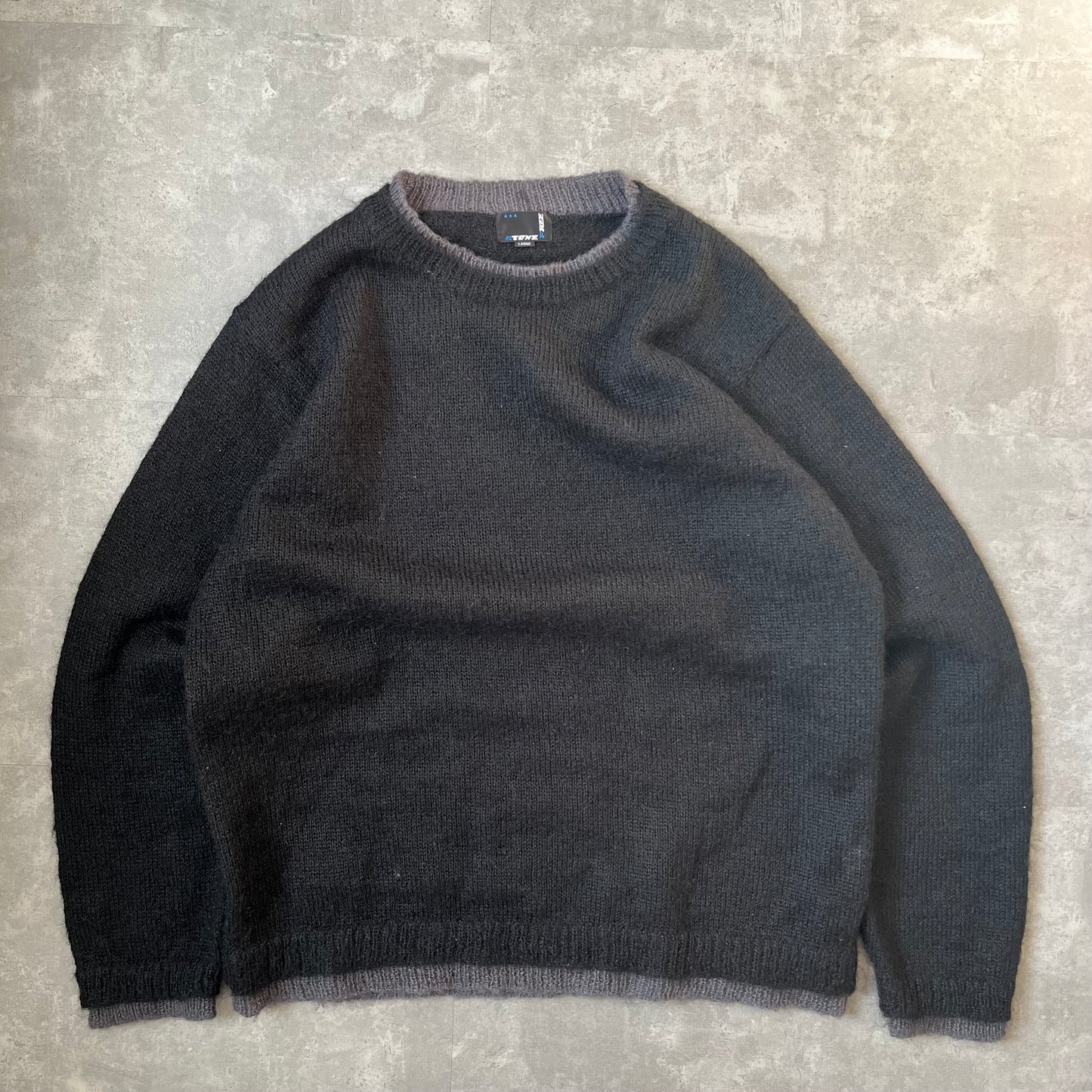 Mohair knit 50%  brack