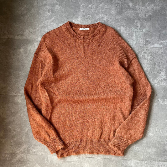 AURALEE mohair knit