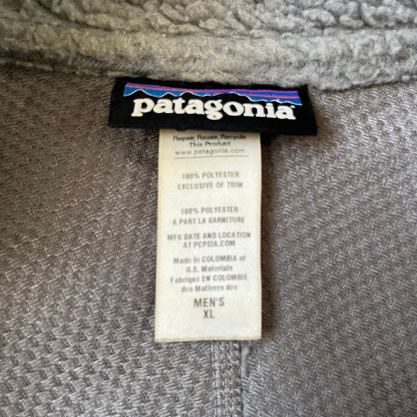 【希少カラー】Patagonia レトロX グレー フリース ビッグシルエット