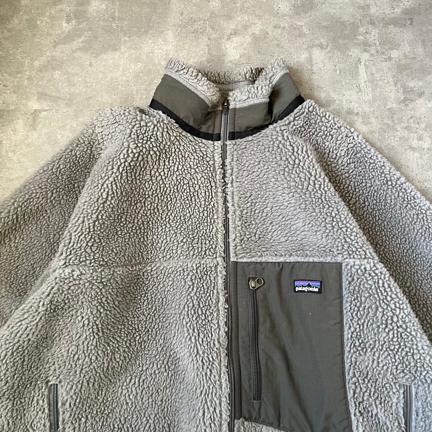 【希少カラー】Patagonia レトロX グレー フリース ビッグシルエット