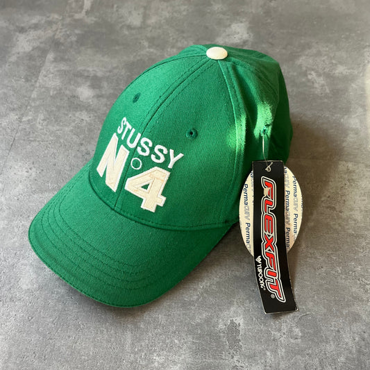 【FLEXFIT製】90’s stussy cap N4 デッドストック