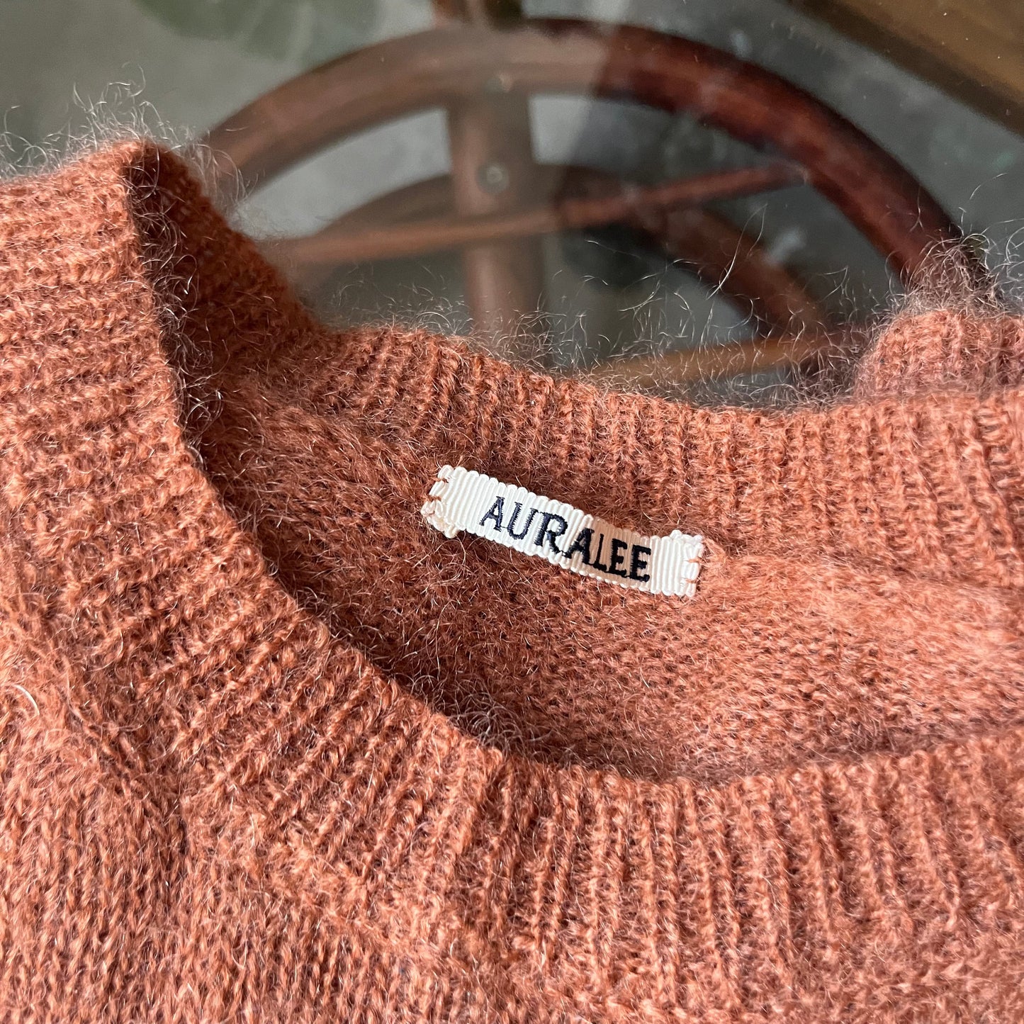 AURALEE mohair knit